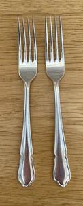 DUBARRY Design George Butler Sheffield Silver Plate EPNS Table Forks x 2 - Picture 1 of 8