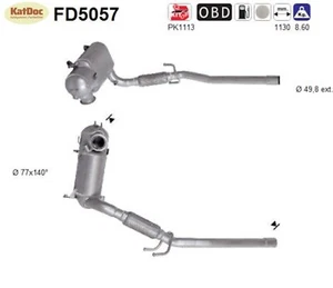 ✅ Ruß-Partikelfilter für Seat Ibiza, Skoda Fabia/Roomster, VW Polo, Euro 5 - Bild 1 von 1