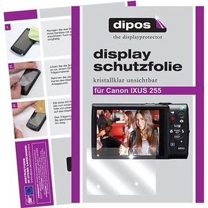 6x dipos Screen Protector for Canon Ixus 255 HS protection guard crystal clear - Picture 1 of 4