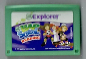 leapFrog Explorer Game Cart Leap School Reading rare HTF - Picture 1 of 2