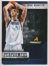 DIRK NOWITZKI #9 2013-14 Panini Pinnacle PERFORMERS JERSEY RELIC MAVERICKS