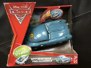 Disney Pixar Cars 2 cambiaspy Finn McMissile Mattel 2009 v3011 nuovo sigillato i - Foto 1 di 12