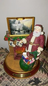 THOMAS KINKADE THE LIGHT OF CHRISTMAS LIGHT UP HOLIDAY DISPLAY 2003 BRADFORD - Picture 1 of 8