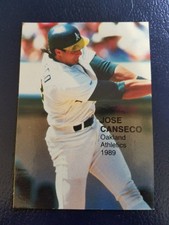 Jose Canseco Oakland A's 1989 Pacific Cards Baseball's Best Four #10 NM