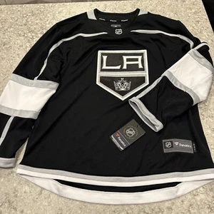 Talla Mediana - Camiseta Los Angeles Kings Fanatics Home Breakaway - Negra Blanca - Imagen 1 de 6