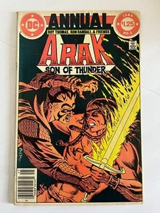 Arak Son of Thunder anual #1 DC Comics 1984 en muy buen estado - Imagen 1 de 2