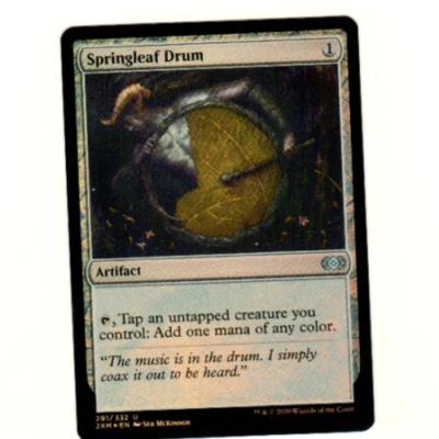 Spring Leaf Drum Eternal Masters Foil MTG Single - Image 1 of 4