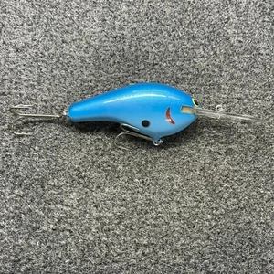 Bagley’s Diving B3 DB3 Vintage Crankbait Fishing Lure - 77 Blue on Blue DB3-77 - Picture 1 of 8