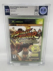Street Fighter Anniversary Collection WATA 9.8 Microsoft Xbox Precintado Pliegue en Y 2005 - Imagen 1 de 3