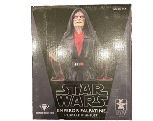 GENTLE GIANT DIAMOND SELECT TOYS 1/6 SCALE MINI BUST EMPEROR PALPATINE - Picture 1 of 9