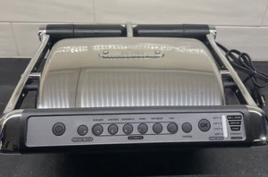 Griglia interna AutoSense completamente rivestita in acciaio inox Panini Press XL - testata! - Foto 1 di 13