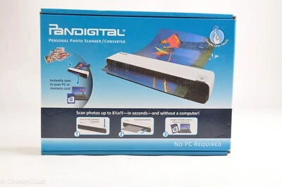 Pandigital PANSCN06 Red Handheld Scanner/Converter, No PC Required - Image 1 of 4