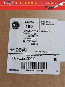 100-C23ZD10 Brand New Contactor Rapid Delivery US Stock - Picture 1 of 1