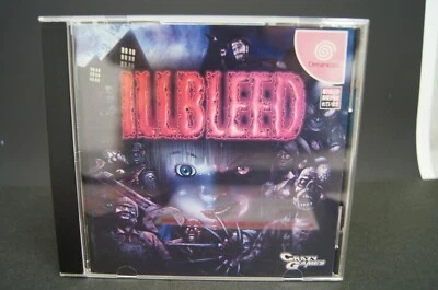 ILLBLEED SEGA Dream Cast con disco de postal de columna está como nuevo. de JAPÓN  Foto 1 de 4