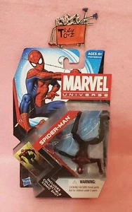 MARVEL UNIVERSE BLACK RED MILES MORALES SPIDERMAN ACTION FIGURE SERIES 4 HASBRO - Picture 1 of 3