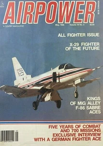 AIRPOWER Magazine MAY 1986 F-86 Sabre Corsair Rockwell Lockheed WWII Airplane - Picture 1 of 8