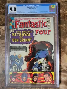 Fantastic Four #41 CGC 9.0 VF/NM 1965 Stan Lee Jack Kirby Frightful Four - Bild 1 von 4
