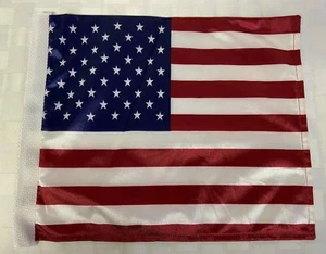 USA American Flag Stars Stripes 12" Boat Motorcycle Car Double Sided Sleeve - Picture 1 of 5