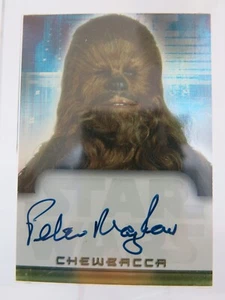 ※"From Japan" 2001 Topps Star Wars Peter Mayhew Chewbacca Autograph Card"In Stoc - Picture 1 of 23