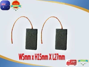 Cepillos de carbono para lavadora Center Miele INDESIT PHILCO 5*15*27 AU - Imagen 1 de 3