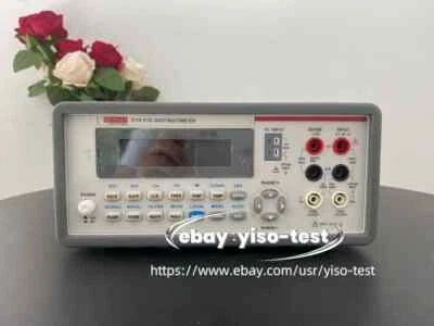 Keithley 2110 5-1/2 Digit Dual-Display Digital Multimeter/Good function /# - Image 1 of 2