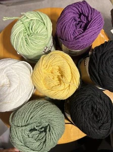 EACH Lily Sugar n' Cream Cotton Yarn Multiple Colors You Choice 120 y $2.50 each - Picture 1 of 15