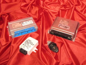 BMW E39 5's 3.0d M57 DIESEL ENGINE BASIC CONTROL MODULE DDE EGS EWS KEY LOCK SET - Picture 1 of 9