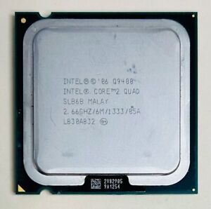 Intel Core 2 Quad Q9400 2.66GHz Quad-Core (BX80580Q9400) Processor