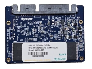 New Apacer APS297E032G-4ETM1 1.8" 32GB Half Slim MLC ECC SSD, Industrial, MO-297 - Picture 1 of 2