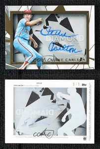 2022 Topps Diamond Icons of the /5 Steve Carlton #IOTD-SC Auto HOF