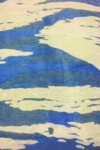 KYDEX T SHEET 297 X 210 X 2MM A4 SIZE GFG GREEK NAVY TIGER CAM INFUSED PANEL - Picture 1 of 2