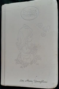 Precious Moments Small Hands Edition Bible**Faded Pink & Engraved name On it** - Imagen 1 de 6