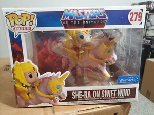 FUNKO POP! SHE- RA ON SWIFT WIND #279 FUNKO RIDES MOTU NEW WALMART EXCLUSIVE - Picture 1 of 7