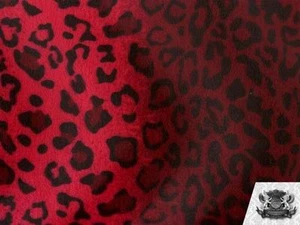 Leopard Velboa Faux Fur Short Pile Animal Print Fabric/ 60" W /Sold By the Yard - Picture 1 of 10