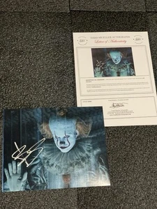 BILL SKARSGARD Rare SIGNED 8x10 PHOTO 2017 IT Pennywise THE CROW TODD MUELLER - Picture 1 of 4