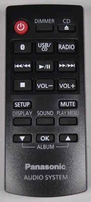 Genuine Panasonic Audio System Remote Control N2QAYB000984 - Image 1 of 3
