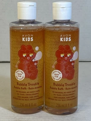 Avon Kids Bubble Trouble Bubble Bath Apple Burst 8 FL OZ TOXIN FREE  RETIRED!New - Image 1 of 4