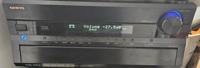 Onkyo TX-SR806 7.1 MultiZone Home Theater AV Receiver Tested , Works great - Image 1 of 4