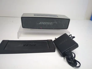 Bose Soundlink Mini Portable Bluetooth Speaker W/ Dock & Charging Cable TESTED - Picture 1 of 5