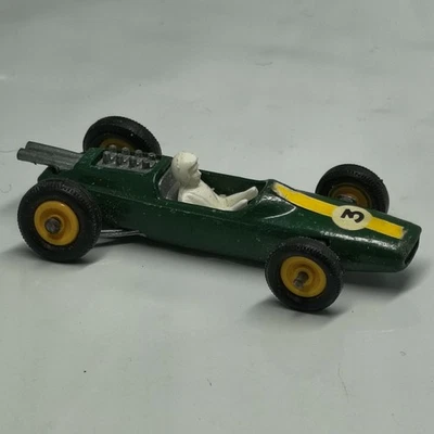 Matchbox Lesney Lotus #19 Series Die Cast Green Race Car #3 Made In England - Image 1 of 4