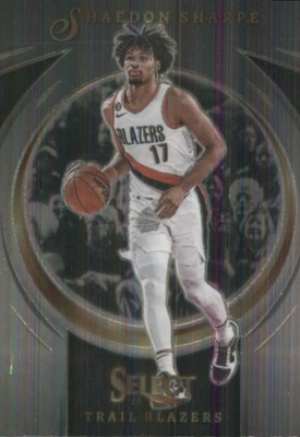 2022-23 Select Certified #1 Shaedon Sharpe Portland Trail Blazers 2845 - Image 1 of 2