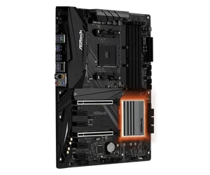 ASRock X470 Master SLI ATX AM4 DDR4 Ryzen 5000 Dual M.2 HDMI Quad SLI/CrossFire - Imagen 1 de 4
