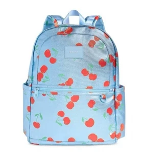 STATE Kane Large Kid’s Blue Cherry Metallic Backpack NWT - Picture 1 of 6