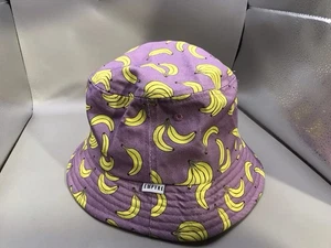 Empyre Purple Bucket Hat With Bananas - Picture 1 of 3