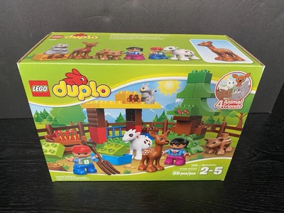 LEGO DUPLO Forest Animals 10582 Goat Deer Pig Farm Retired New Mint Sealed Set - Image 1 of 4