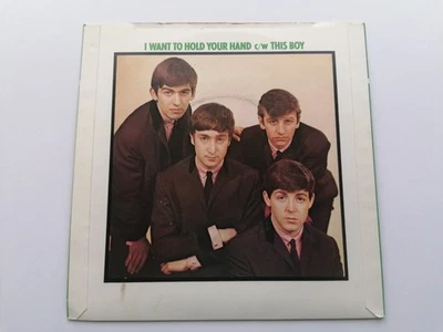 THE BEATLES   I WANT TO HOLD YOUR HAND   THIS BOY   1976 UK 45 PARLOPHONE — 第 1/4 张图片