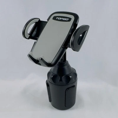 TOPGO Portavasos Coche Montaje Teléfono Ancho Ajustable para Teléfono y Base Taza Foto 1 de 4