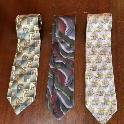 Tie Cocktail Collection by StonehengeTie Lot of 3 SHARP! - Image 1 of 2