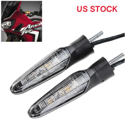 Indicadores LED delanteros traseros para HONDA Africa Twin CRF1000L 2016-2019 Foto 1 de 4