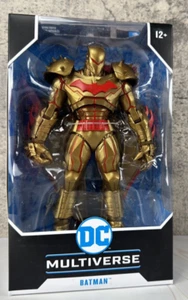 Figura de acción DC Multiverse Hellbat Suit Gold Edition Batman Mcfarlane Toys - Imagen 1 de 4